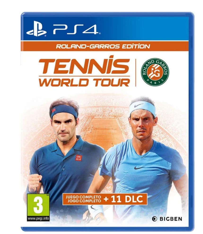 Tennis World Tour Roland-Garros PS4 (edición física para PS4) + 11 DLC