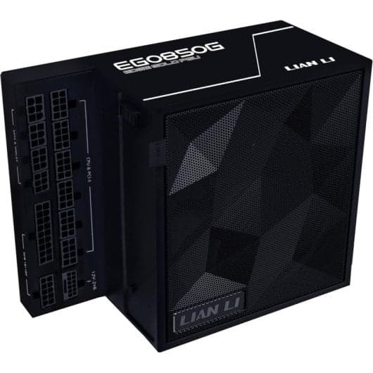 Fuente de alimentación ATX 850W Lian Li EDGE Gold EG850G ATX 3.1 PCIe 5.1 (Tier A) Negra / Blanca | 80+ Gold, modular