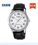 Reloj Casio para hombre Estilo de negocios minimalista simple Diseño de moda Movimiento de cuarzo resistente al agua MTP-V001