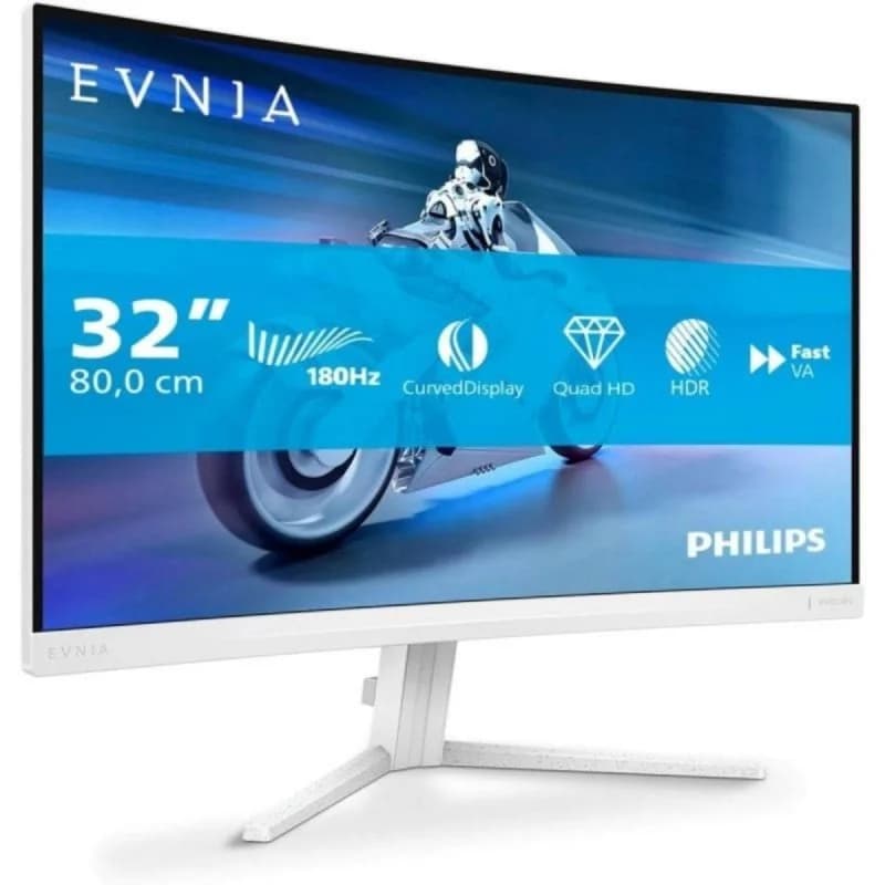 Monitor Philips Evnia 5000 32M2C5501/00 32" VA QHD 180Hz HDR10 Adaptive Sync Curvo Ambiglow