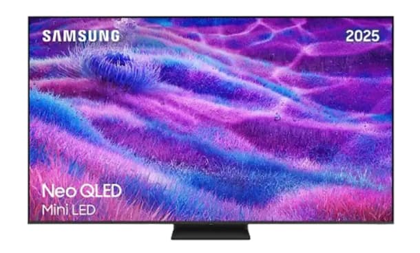 Smart TV 75" Samsung Neo QLED TQ75QN80F 4K (Mini LED, procesador NQ4 AI Gen2, Smart TV Full AI, Gaming Hub 120Hz, Carbon Silver)
