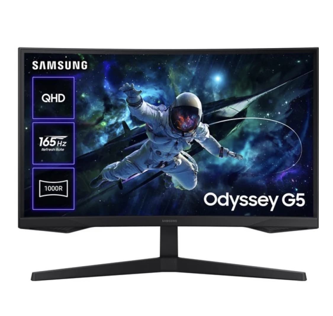 Monitor Samsung Odyssey LS27CG552EUXEN 27" LED QHD 165Hz Freesync Curvo