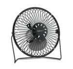 Ventilador de sobremesa - Avant AV7706, 3W, 1 metro, USB, Negro (recogida en tienda gratis)