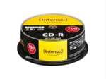 CD-R Intenso 700 MB 52x Printable Cakebox 25 piezas