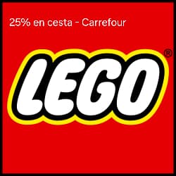 -25% en cesta LEGO - Carrefour