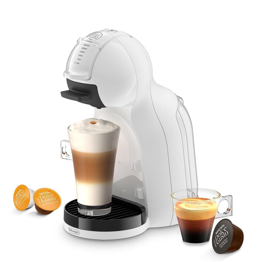 De'Longhi Nescafé Dolce Gusto Mini Me 2 - Cafetera para cápsulas compactas, apagado automático, presión 15 bar, color blanco