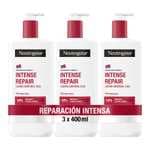 Neutrogena Fórmula Noruega - Loción Corporal CICA Reparación Intensa para Piel muy Seca (3x400 ml)