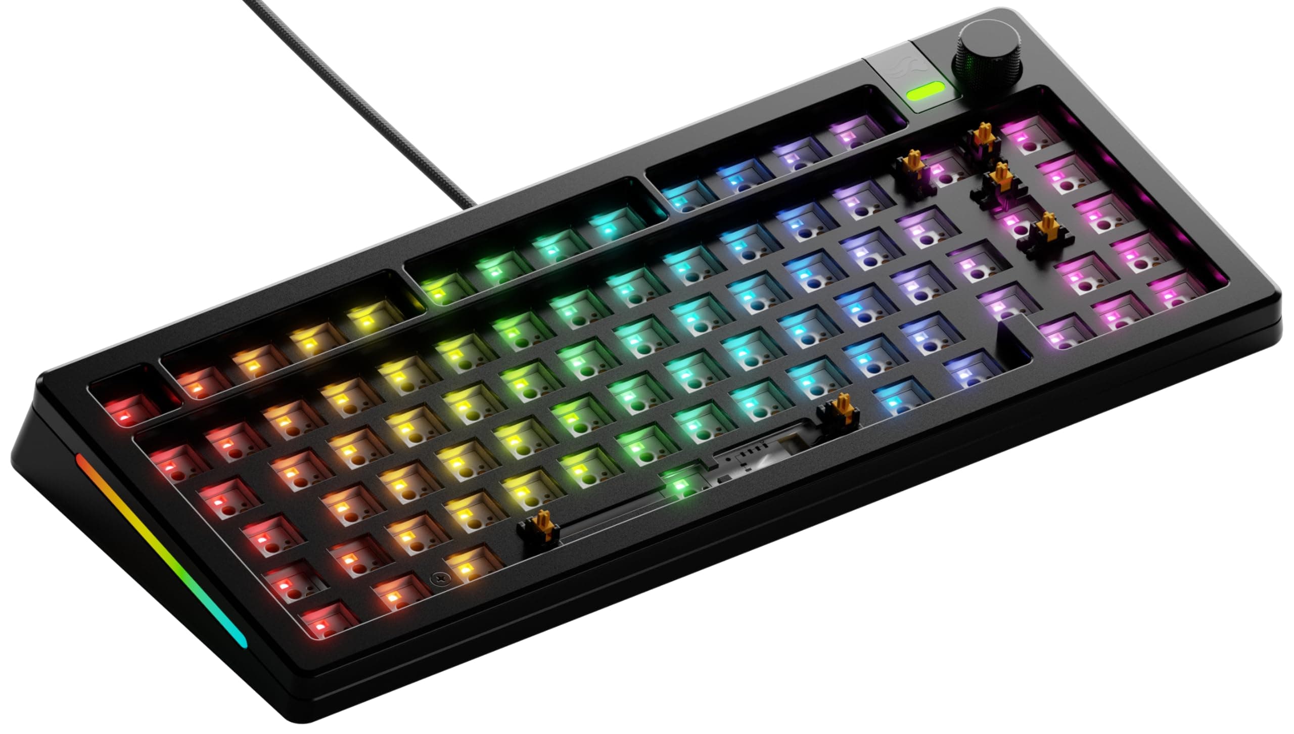 GLORIOUS GMMK 3 Pro 75% Barebones Carcasa de Teclado Modular ISO
