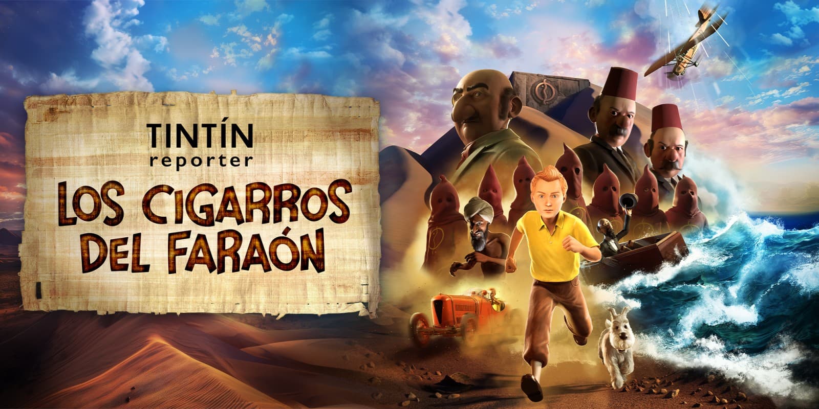 Tintin Reporter - Los Cigarros Del Faraon, Consola: Nintendo Switch