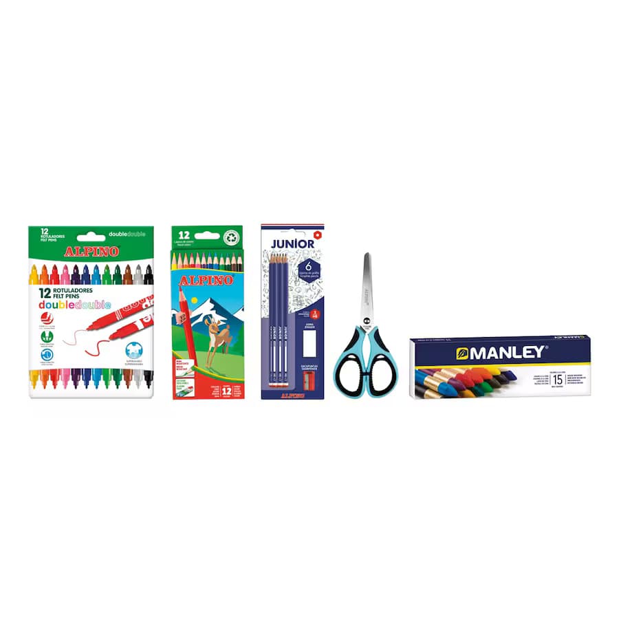 Pack ahorro 2 escolar Vuelta al Cole Alpino