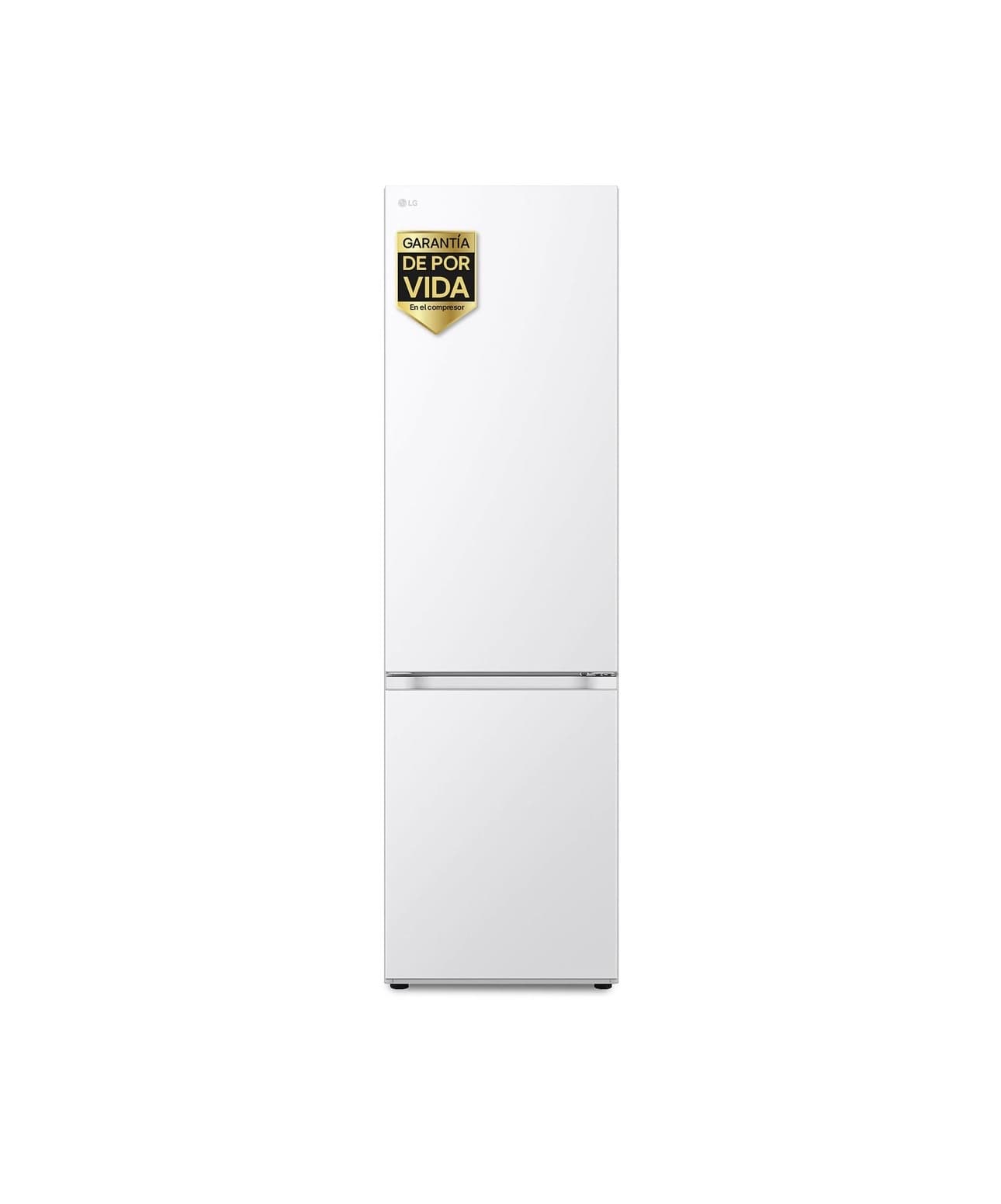 Frigorífico combi - LG GBV5240CSW, Total No Frost, 203 cm, 387 L, DoorCooling+, FRESHConverter