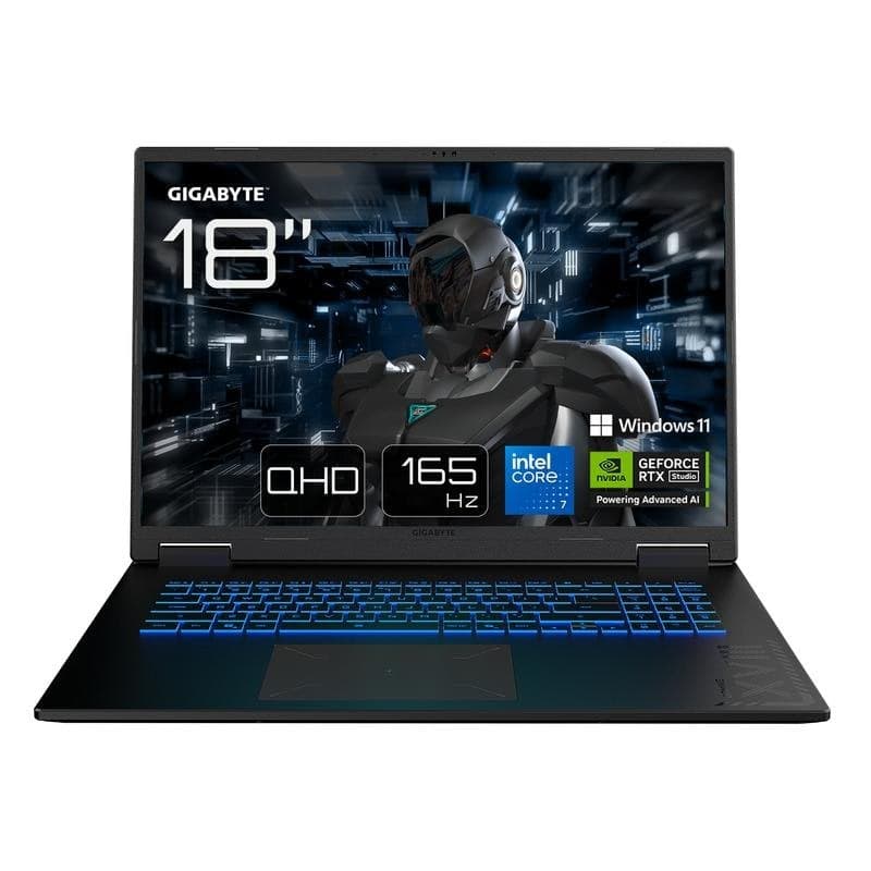 Portátil GIGABYTE GAMING A18 PRO 18" Intel Core 7 240H 32GB 1TB SSD RTX 5070 Ti Windows 11 Home
