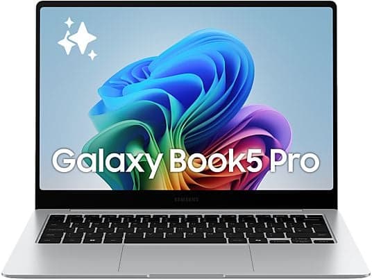 Portátil - Samsung Galaxy Book5 Pro 14" WQXGA+ Táctil, Intel EVO Edition Core Ultra 5 226V 40 TOPS, 16GB RAM, 1TB SSD, Arc GPU, W11H