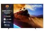 TV OLED 65" - Philips Ambilight 65OLED770/12, UHD 4K, Philips P5, Smart TV, Dolby Atmos; DTS:X, Negro