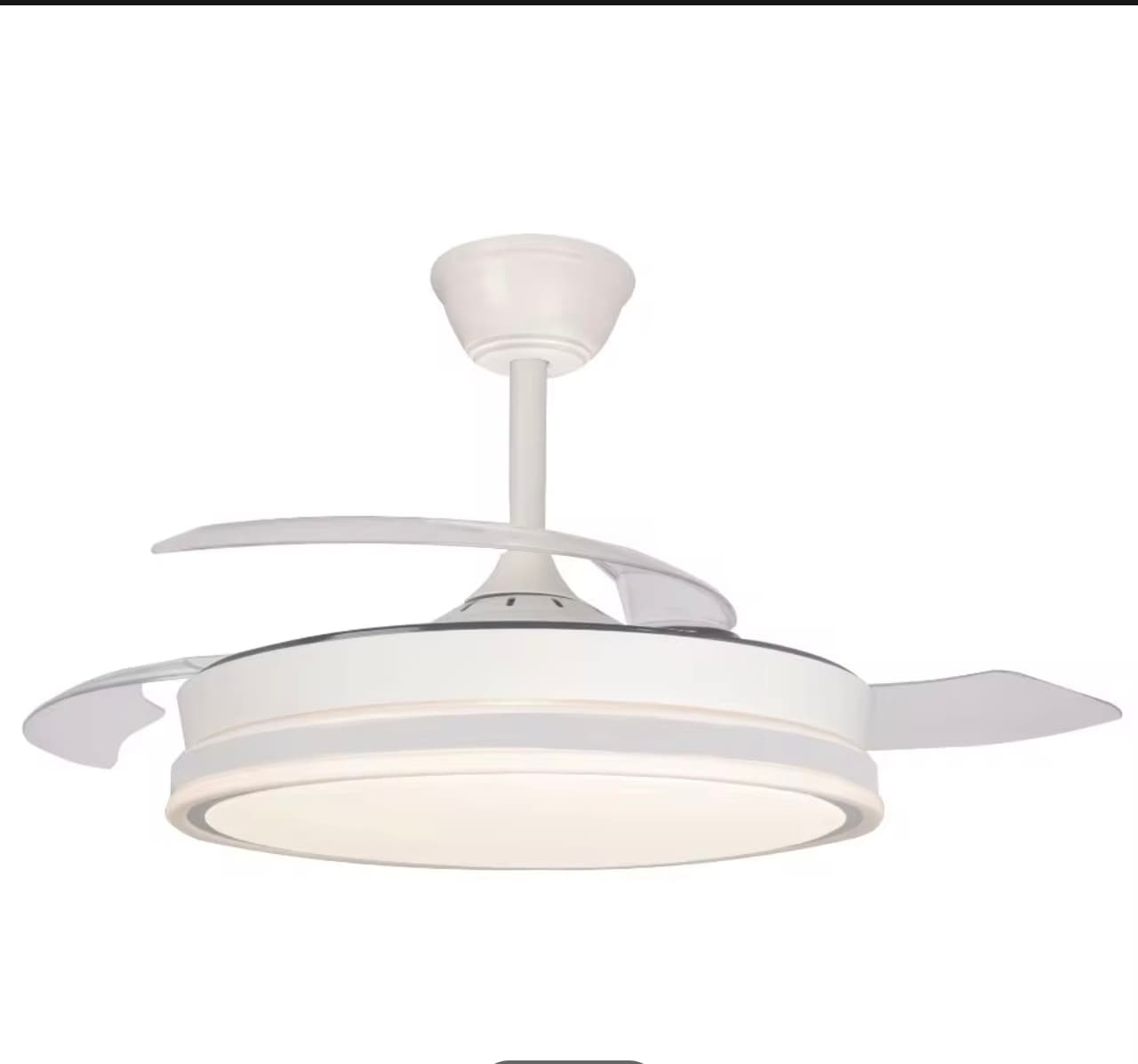 Akunadecor - PITIJOPO, motor DC 6 velocidades Tecnología Led 45W tres tonalidades, Control remoto, luz REGULABLE, MEMORIA