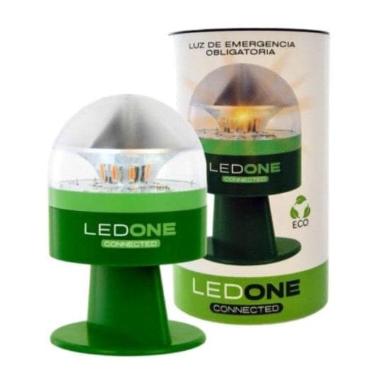 Baliza V16 Erum Vial LedOne Geolocalizada Luz de Emergencia Conectada DGT (Envío Gratis)