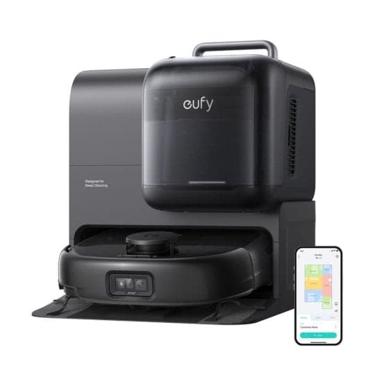 Robot Aspirador Eufy Omni E28 con Autovaciado Navegación Inteligente