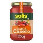 4 x SOLÍS Tomate Frito Estilo Casero Frasco Cristal - Sin Gluten - 350g