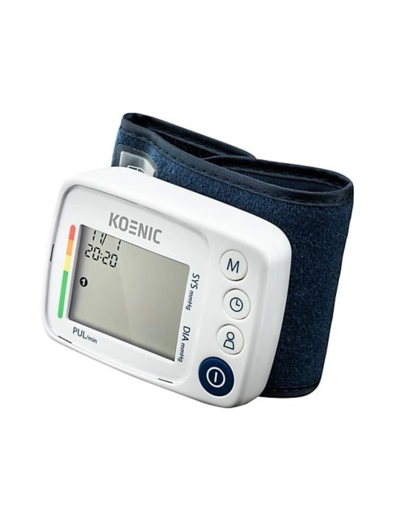 Tensiómetro - KOENIC KBP 1024, Fácil lectura, Para muñeca, Pantalla LCD