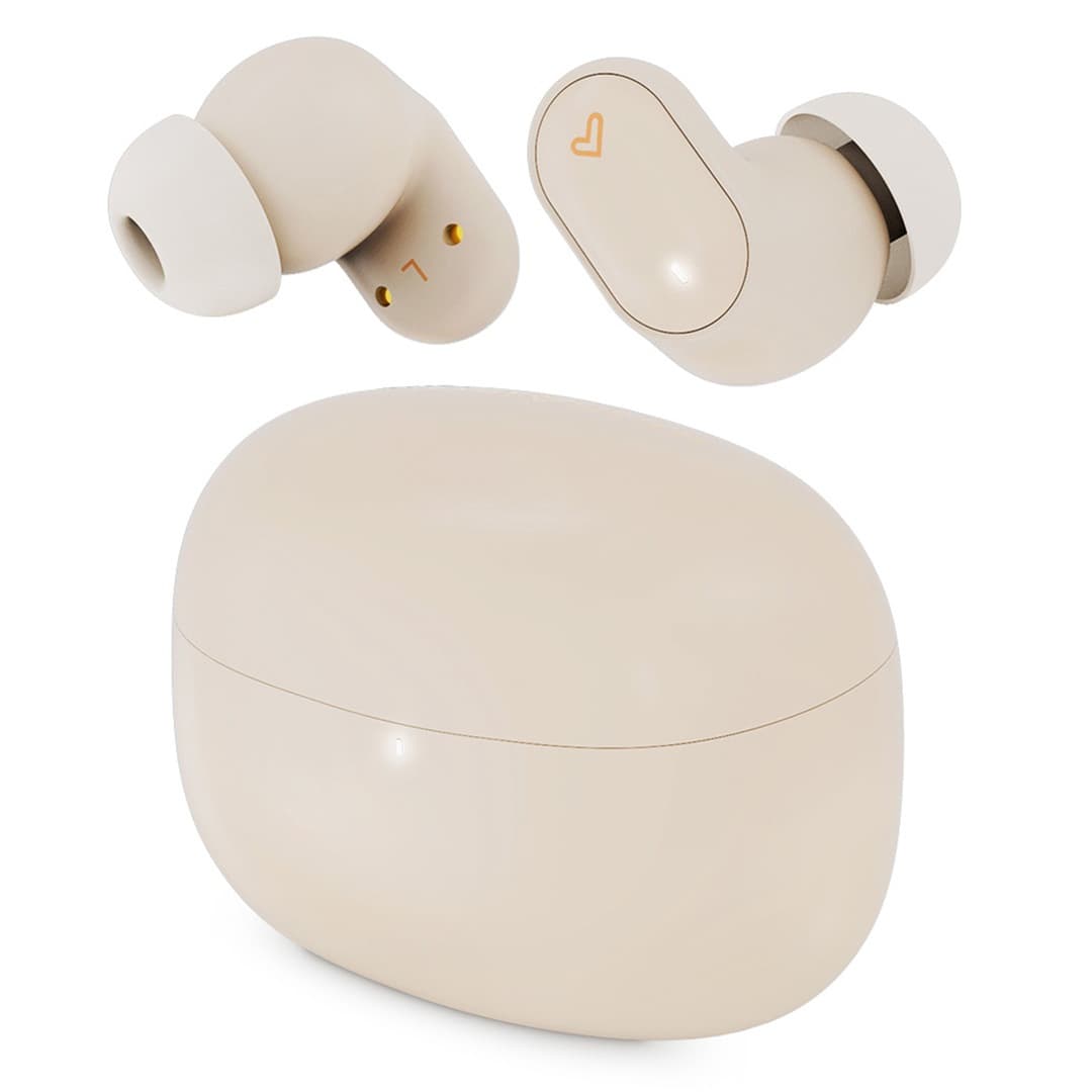 Auriculares Energy Sistem Cream Urban Pulse, Bluetooth 5.3, Deep Bass Crema