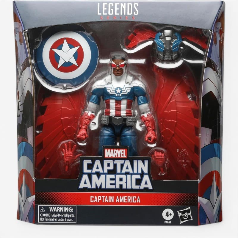Figura marvel legends capitán américa sam wilson