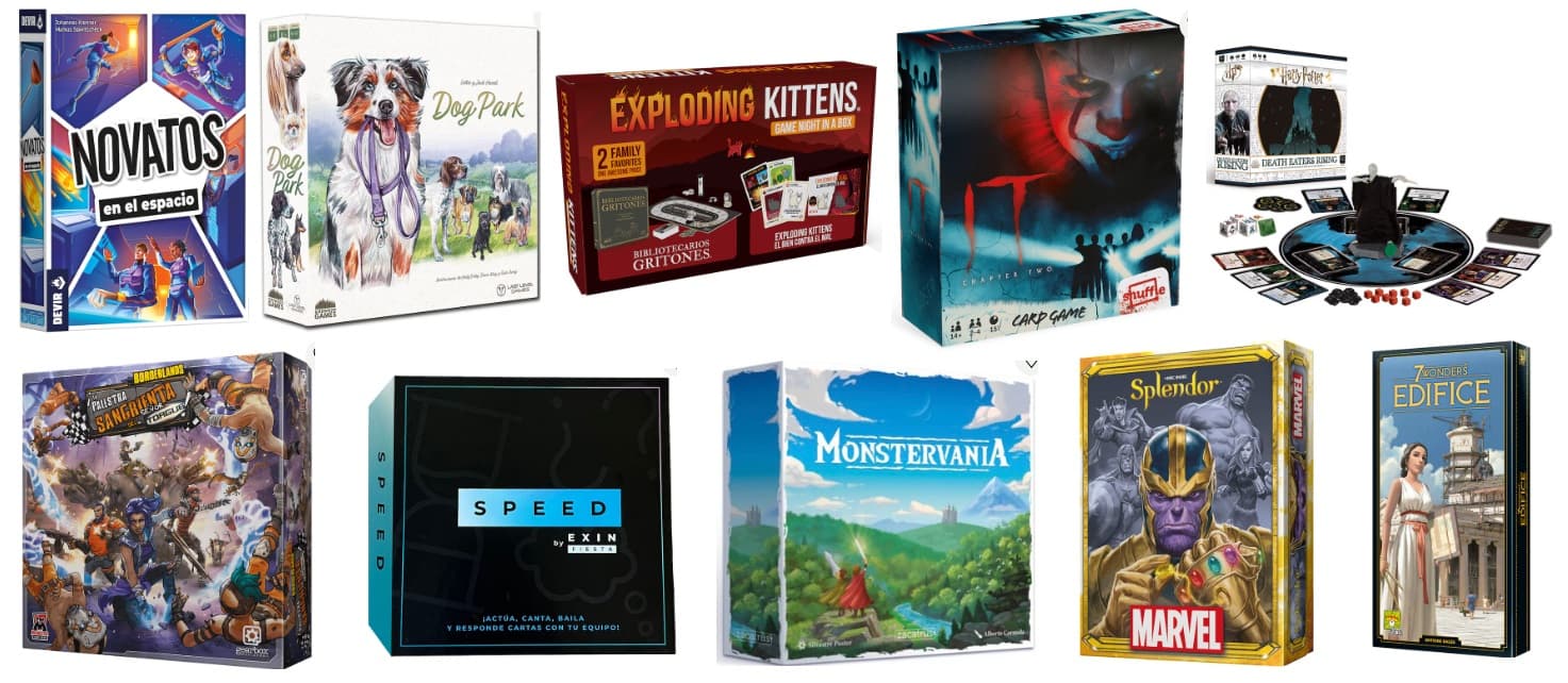 RECOPILACION - Juegos de mesa, cartas y rol con descuento del 50% / Recogida en tienda gratuita
