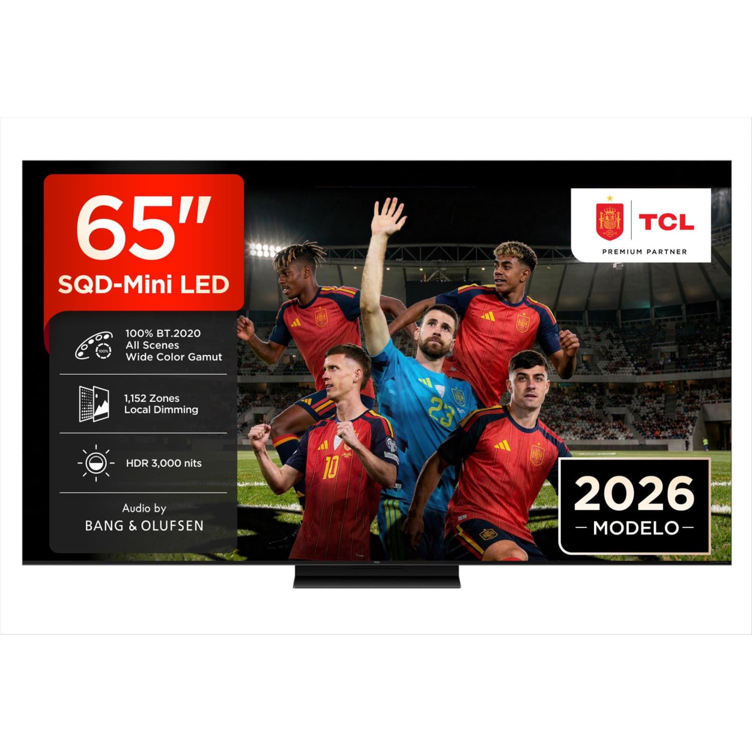 TCL 65C7L 65" SQD-Mini LED 4K HDR10+ Smart TV [En carrito]