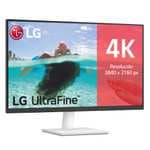 LG 27US500-W - Monitor 4K UltraHD 27", Panel IPS 3840x2160 (16:9), HDR10, Super Resolution+, DCI-P3 90%, 2× HDMI 2.0