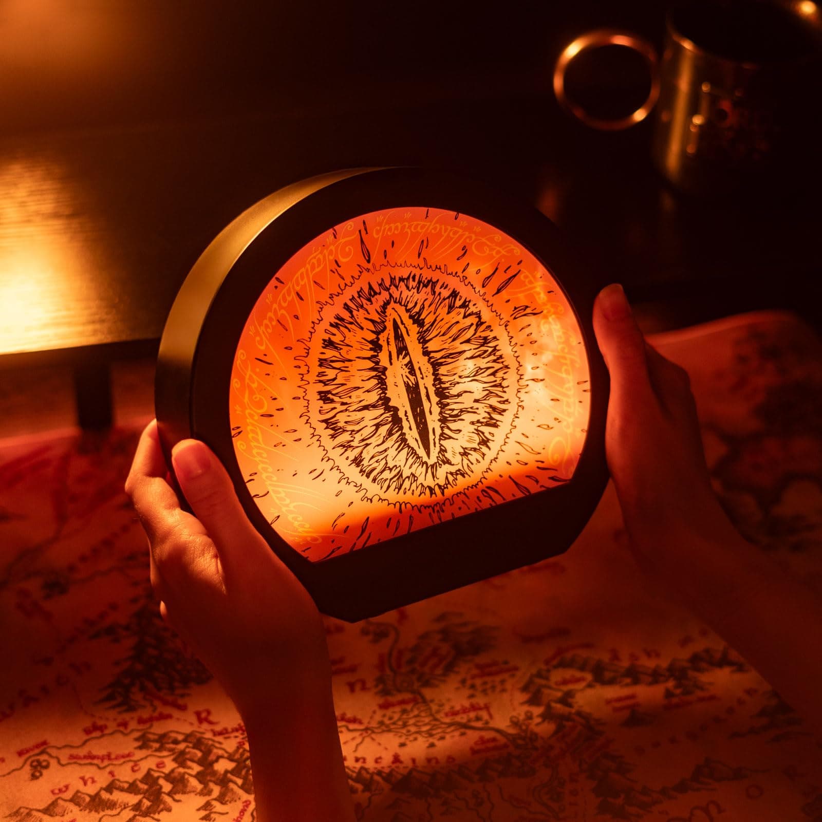 El Señor de los Anillos Lampara escritorio Ojo de Sauron