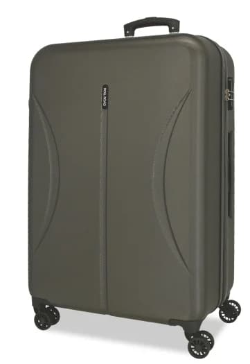 Maleta Mediana Roll Road Formentera 65cm Rígida (56L, 4 ruedas dobles 360°, ABS, candado lateral, viaje semanal, varios tonos, en Carrefour)