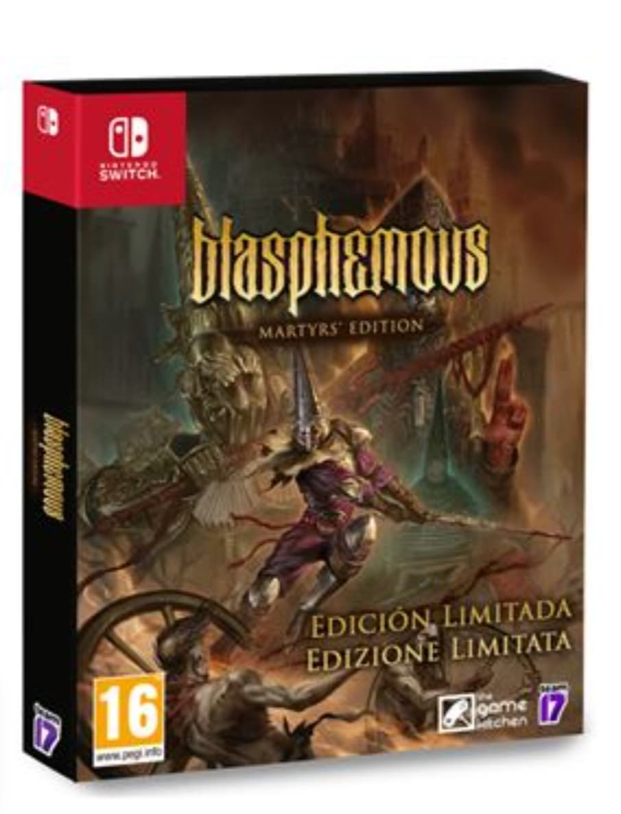 Preventa: Blasphemous Martyr's Limited Edition Nintendo Switch