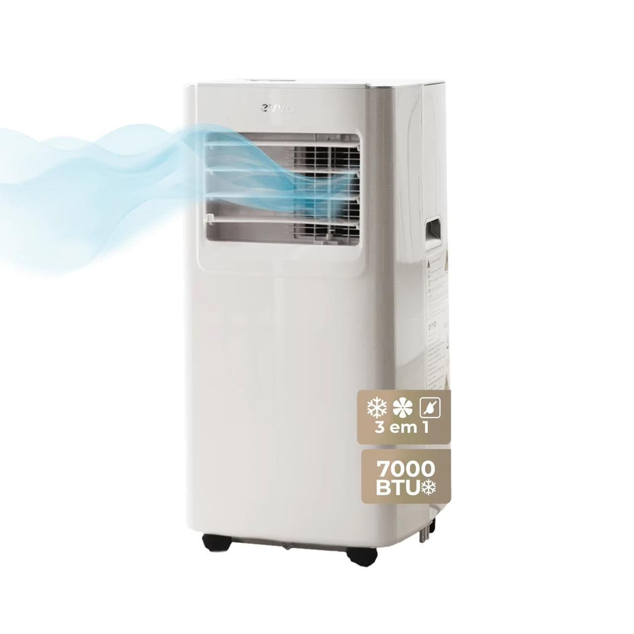 EVVO Aire Acondicionado Portatil 3 in 1 Clima P7