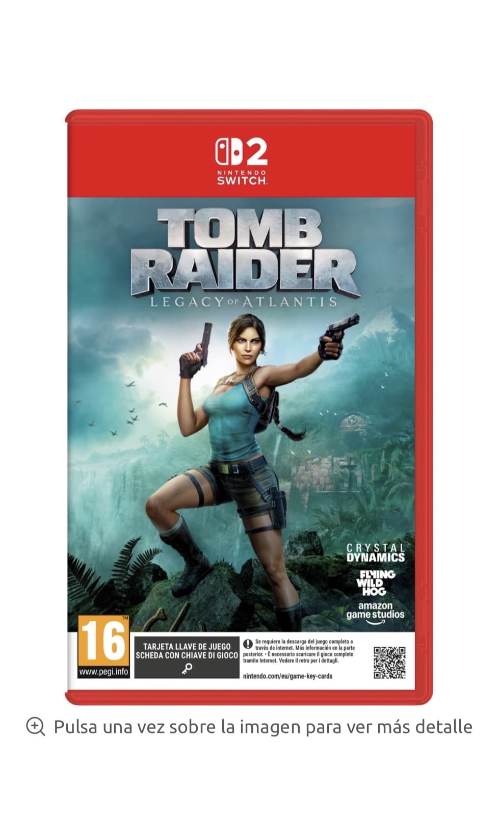 Tomb Raider: Legacy of Atlantis – Day One Edition para Switch 2 PREVENTA