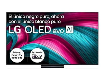 Smart TV LG OLED83C5 4K de 83" (Procesador α9 AI Gen8, HDMI 2.1 144Hz)
