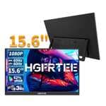 Monitor Portátil HGFRTEE de 15.6 Pulgadas, Pantalla Externa FHD-IPS, Pantalla Extendida para Juegos con HDMI Tipo-C (Desde España)
