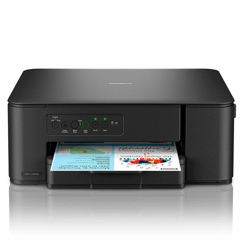 Impresora Multifunción Brother DCP-J1260W (Inyección de Tinta | WiFi | 1200x6000 DPI)