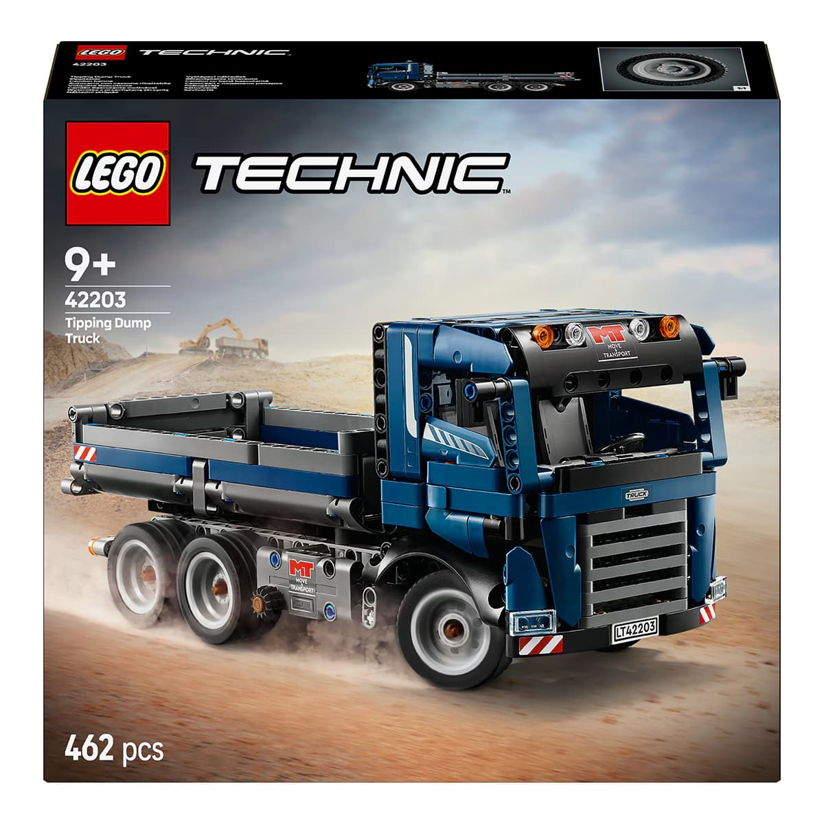 LEGO Technic Volquete Basculante (42203) | Camión de Obra con Caja Basculante | Recogida Gratis en Tienda