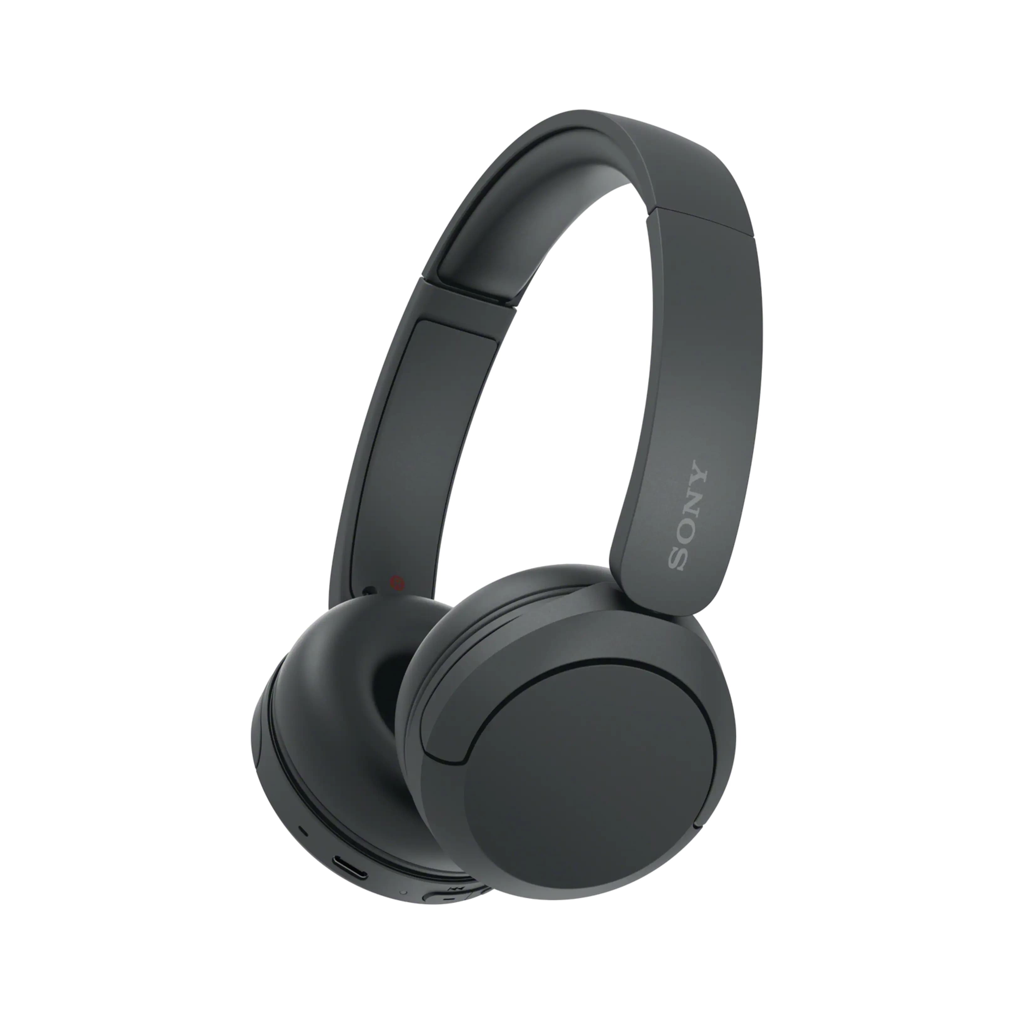 Sony WH-CH520 negro - Auriculares Bluetooth 5.2 supraaurales, 50h batería, carga rápida, multipunto, DSEE, 360 Reality Audio, app EQ, 147 g