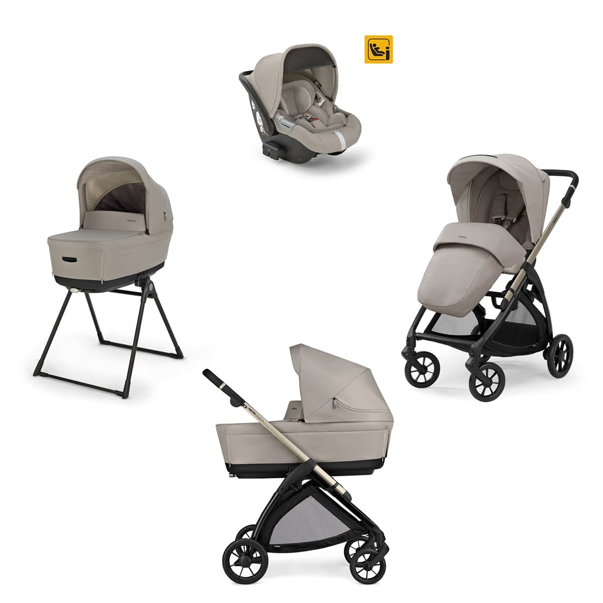 Carro de bebé Inglesina System Quattro Electa darwin
