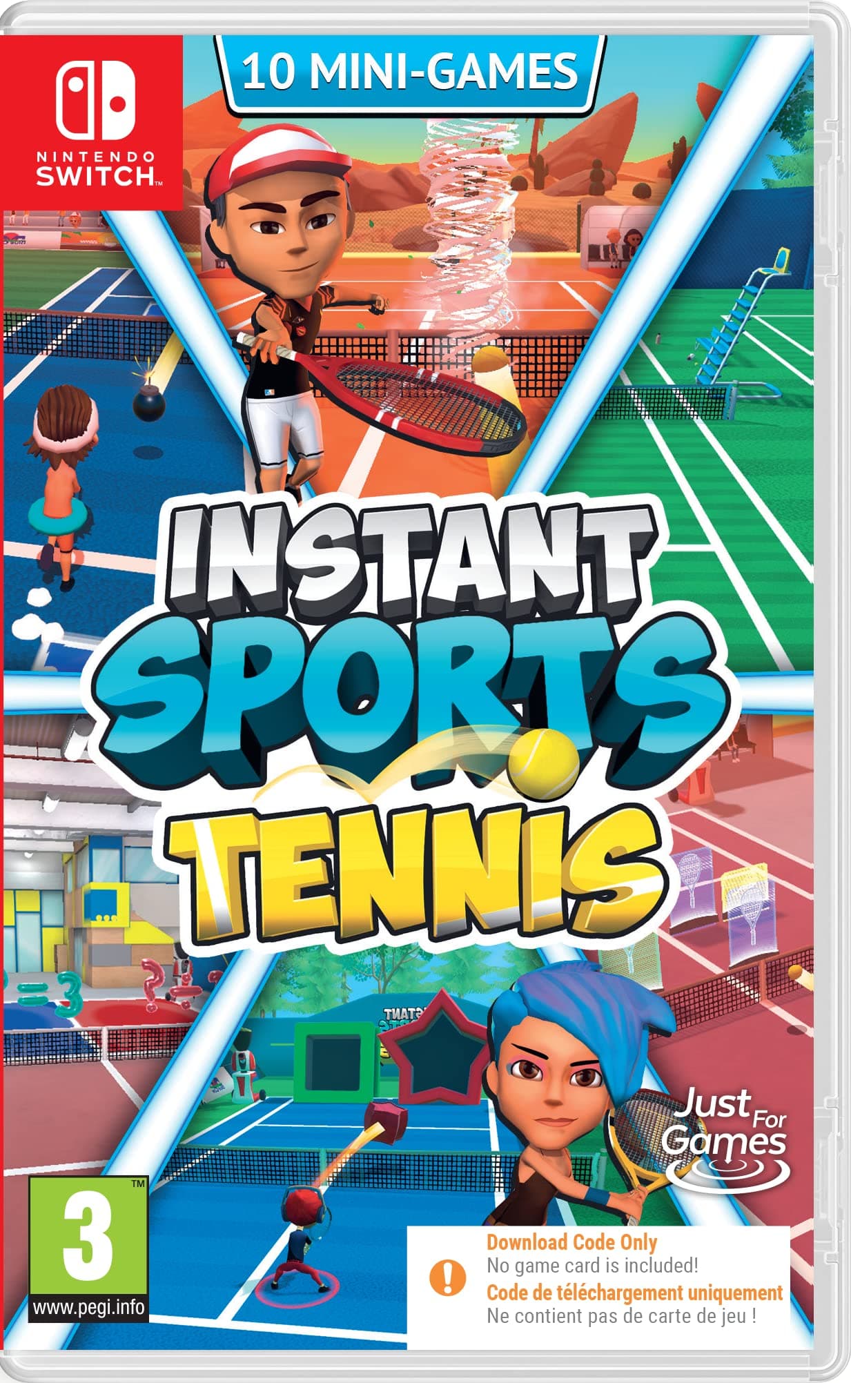 Just For Games Código de tenis en caja Nintendo Switch