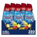 Finish All in 1 Max Power Gel Limón Higiene Lavavajillas 5x 50 lavados