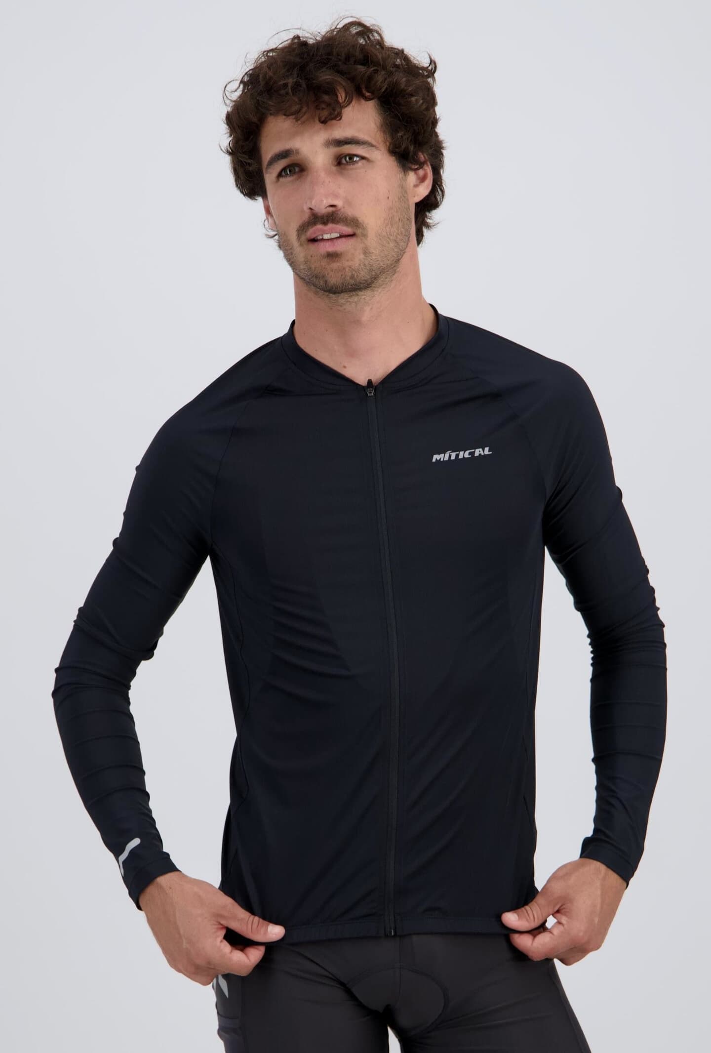 Maillot Ciclismo Hombre Mítical Plata (Tallas S a XXL)