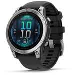 Reloj Garmin fēnix E 47mm (AMOLED, Acero Inoxidable) - Running/Trail/Ciclismo/Buceo/...