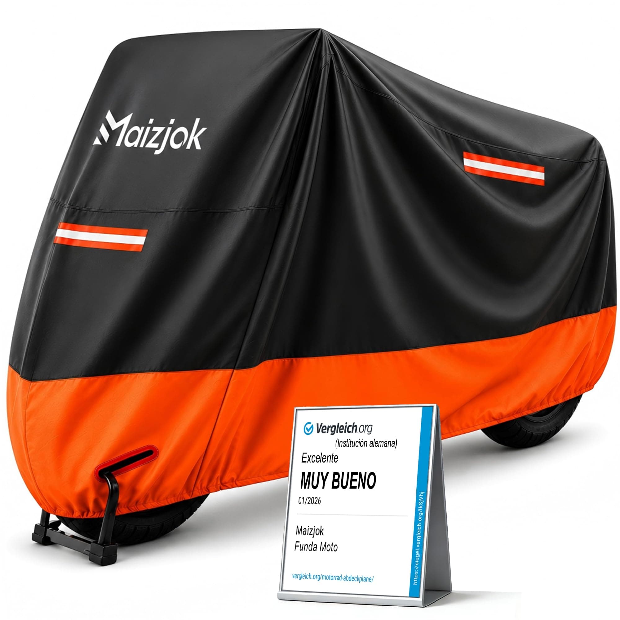 Funda Moto Impermeable, Cubierta Moto Exterior Interior 210D