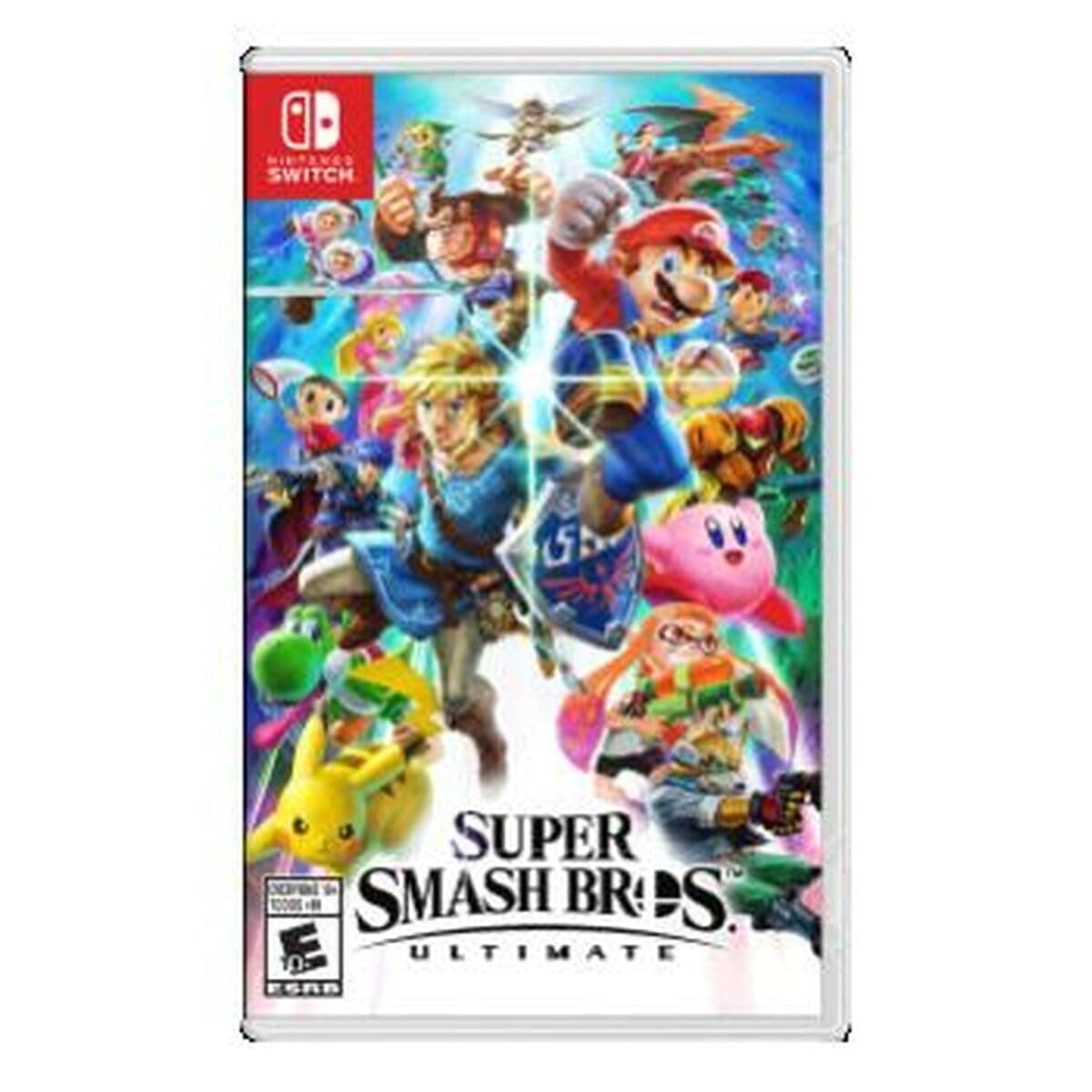 Super Smash Bros. Ultimate Nintendo Switch (Más de 70 luchadores, multijugador 8 jugadores, modo aventura, español, en Amazon España)