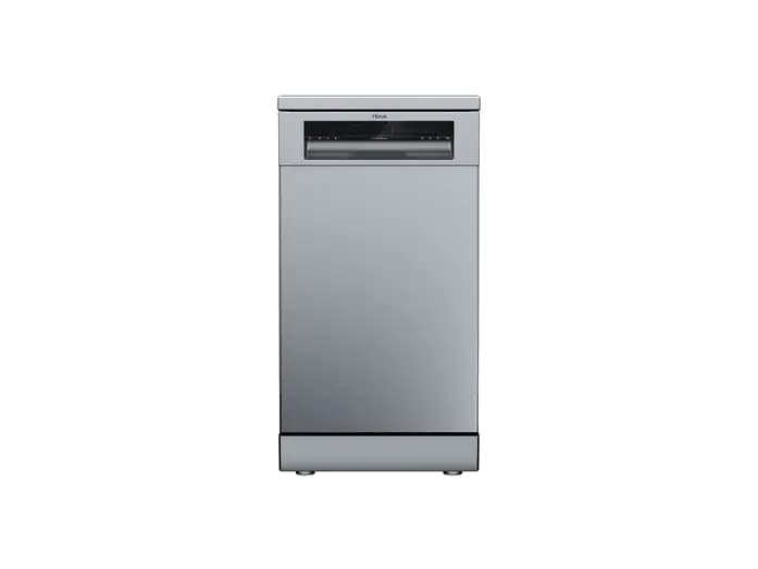 Lavavajillas - Teka DFS 24650, 9 servicios, 6 programas, 44.8 cm, Display LED, Programa Whisper, Inox