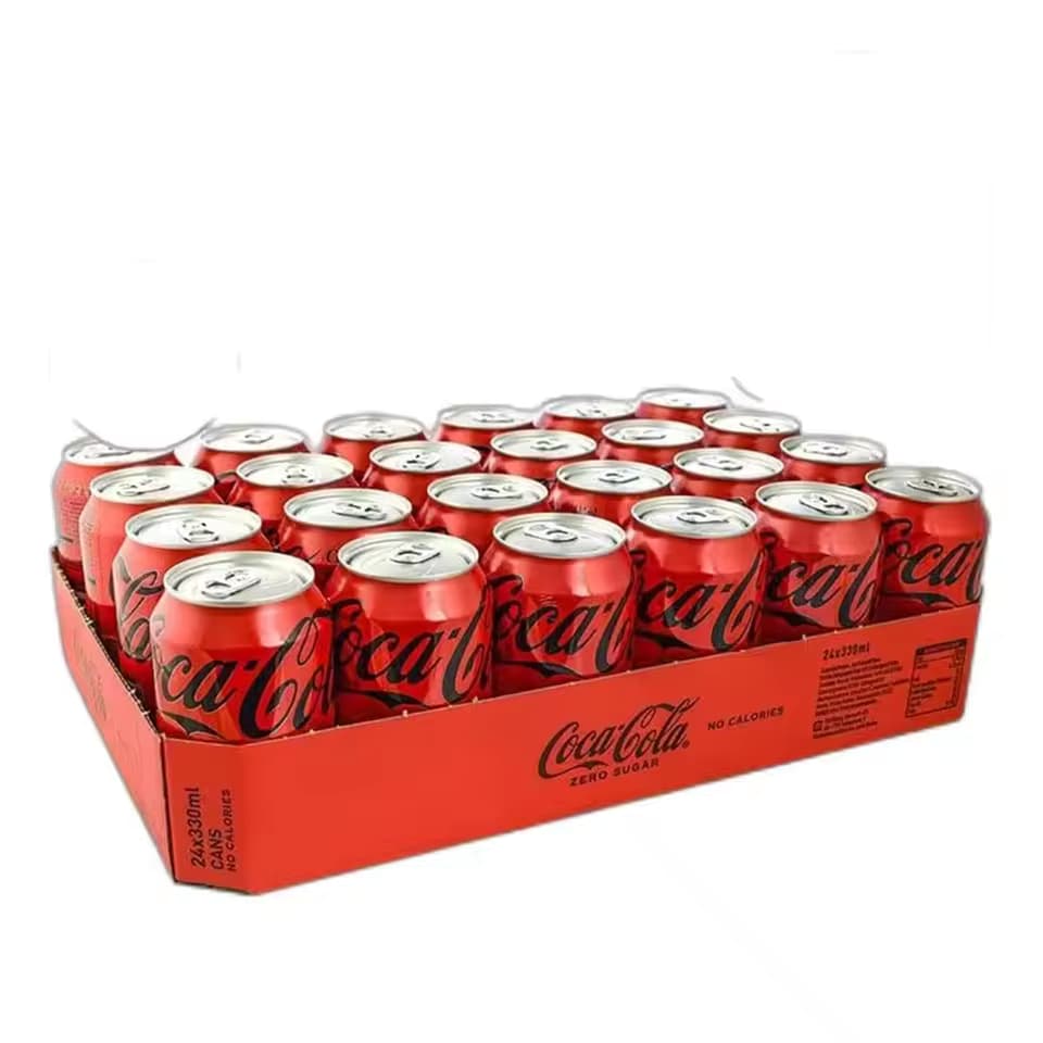24*330 ml Coca Cola Sabor Original o Zero