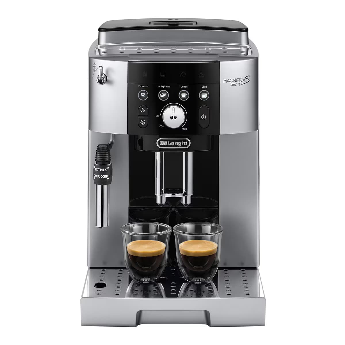 Cafetera Superautomática De'Longhi MagnificaS Smart ECAM250.23.SB con molinillo incorporado Plata / Negro