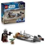 LEGO Star Wars Moto Speeder del Mandaloriano y Grogu
