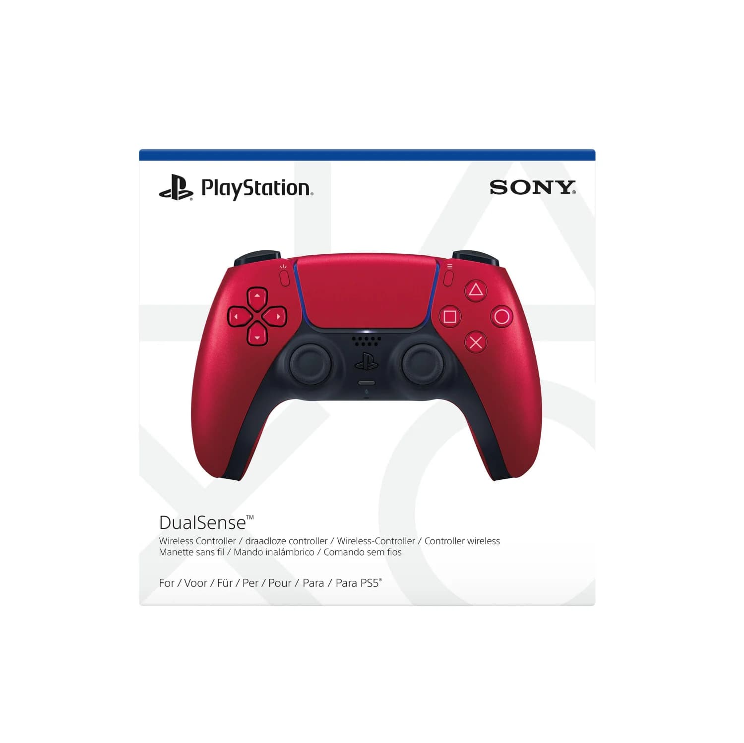 Mando Inalámbrico PlayStation DualSense - Rojo Volcánico